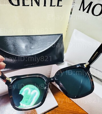 Gentlemonster New Her T1 Unisex Sunglasses Oversized Brown Frame