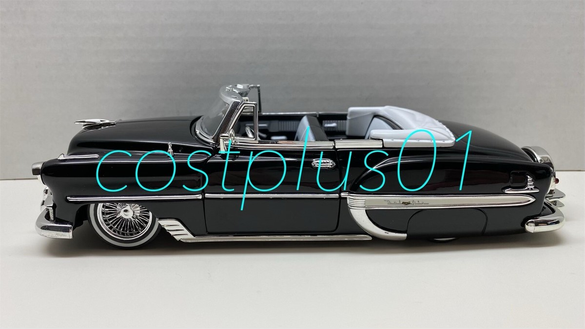 JADA STREET LOW 1953 CHEVY BEL AIR 1:24 BLACK CONVERTIBLE | eBay