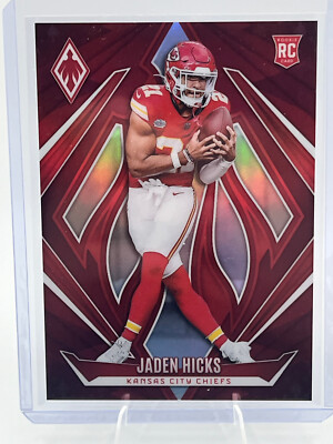 Jaden Hicks 2024 Panini Phoenix #187 Red /99 Color Match | eBay
