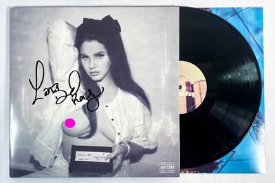 Lana Del Rey Signed A Tunnel Under Ocean Blvd EXPLICIT Vinyl Album