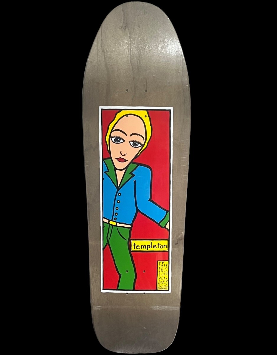 1991 The New Deal ED TEMPLETON Skateboard Deck 9.625 X 32.5