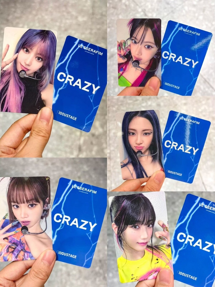 LE SSERAFIM CRAZY CHINA YETIMALL YZY PHOTOCARD POB LUCKY DRAW