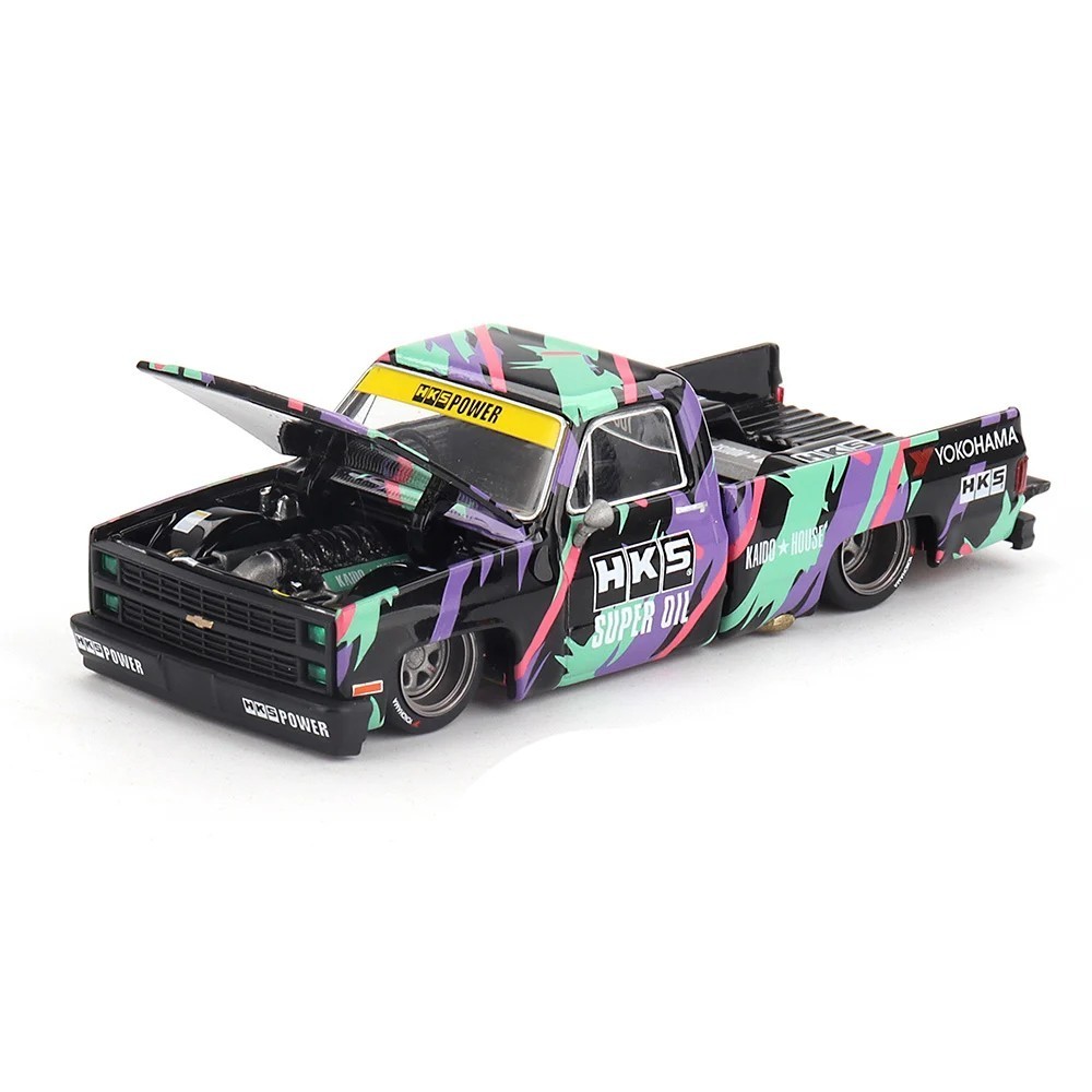 Kaido House x Mini GT 1:64 Chevrolet Silverado Kaido HKS V1