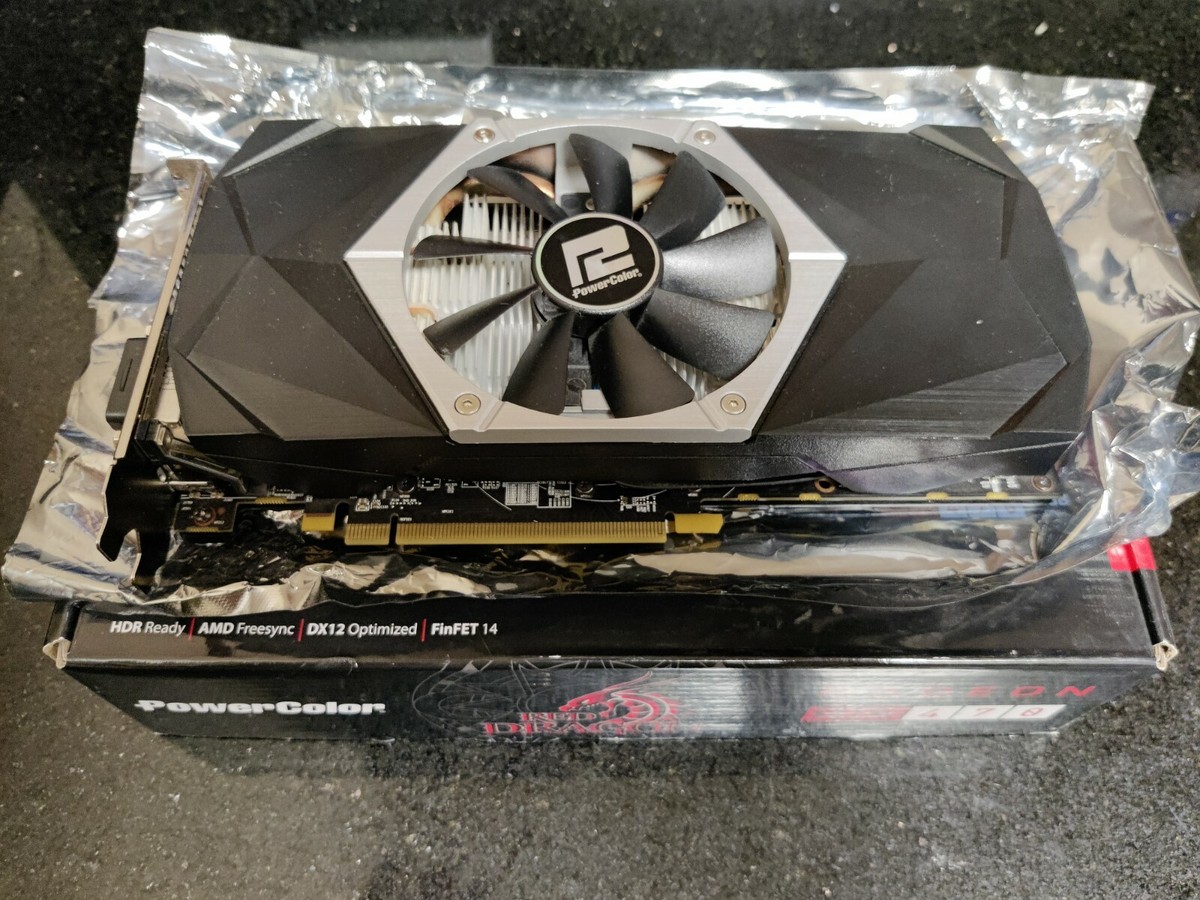 Powercolor Red Dragon RX 470 4GB (AXRX4704GBD5-3DHDV2/OC) AMD GPU