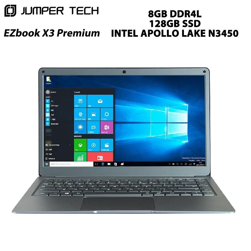 Laptops Windows 10 Jumper EZbook X3 Premium 13.3 inch 1080P IPS