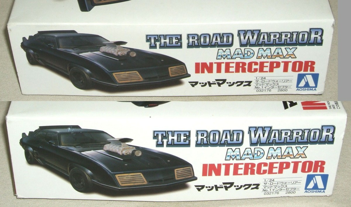 Mad Max The Road Warrior Interceptor 1/24 Model kit Aoshima NIB