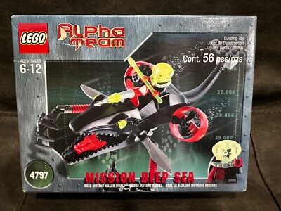 NEW LEGO 4797 Alpha Team Mission Deep Sea Mutant Killer Whale | eBay