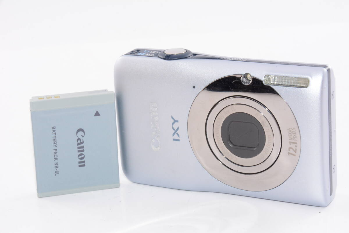 Canon IXY 200F Silver 12.1MP Digital Camera English Language From