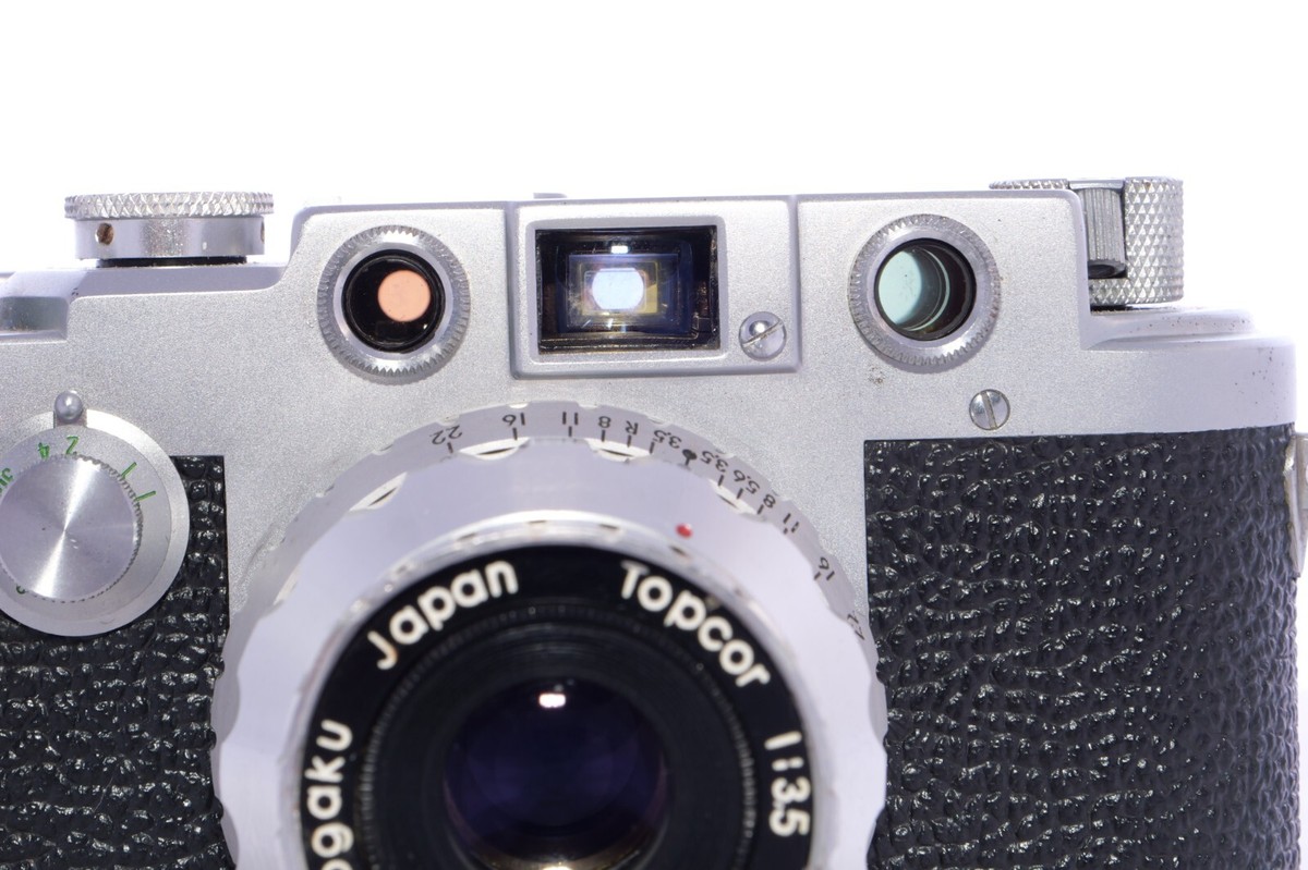 LEOTAX FV vintage 1959 Leica Copy camera. Topcor 5cm/3.5 lens