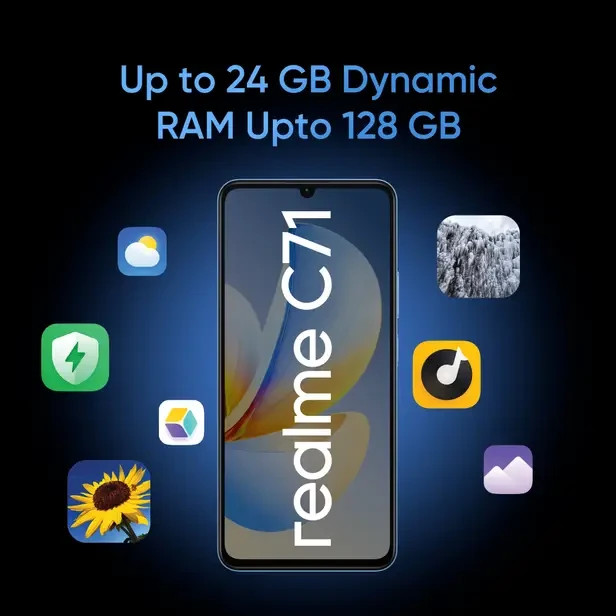 realme C71 Factory Unlocked Dual SIM 128GB Storage-NO USA TARIFFS