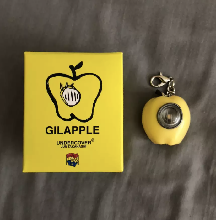 Undercover × Jun Takahashi × Medicom Toy Gilapple Light Keychain