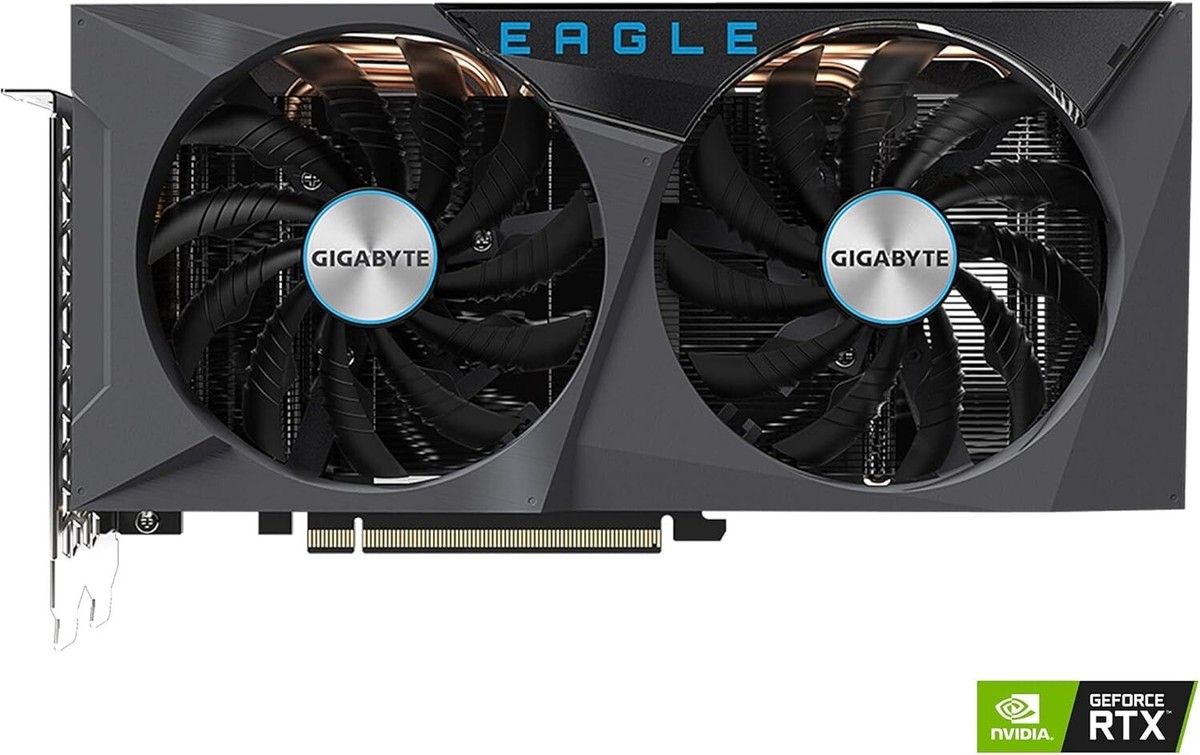 GIGABYTE GeForce RTX 3060 Eagle OC 12G (REV2.0) Graphics Card, 2X