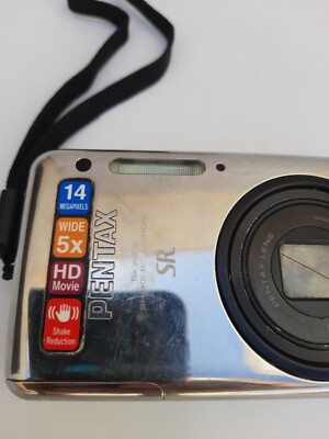 PENTAX OPTIO S1 COMPACT CAMERA 14 MEGA PIXEL,CHROME | eBay