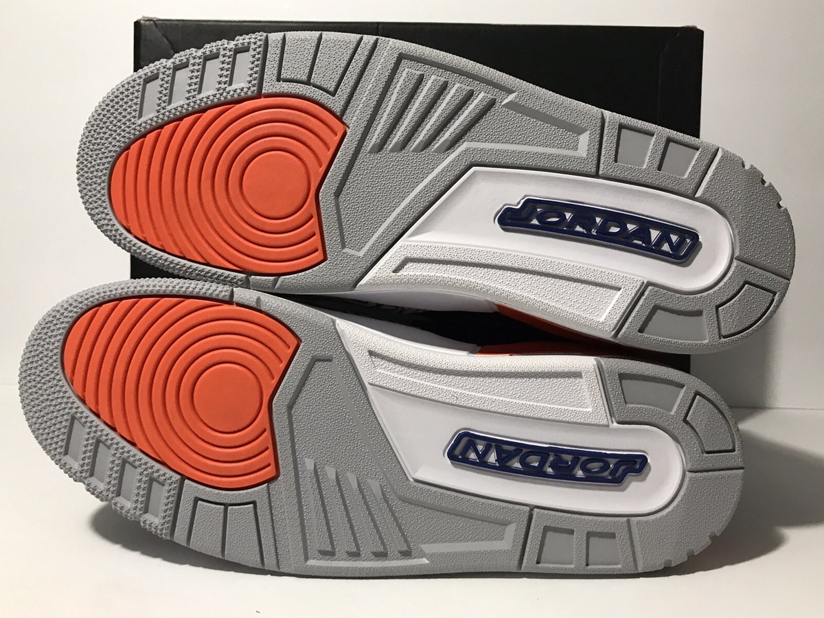 Air Jordan Legacy 312 'Knicks' Black/Orange/Blue AV3922-048 Sz