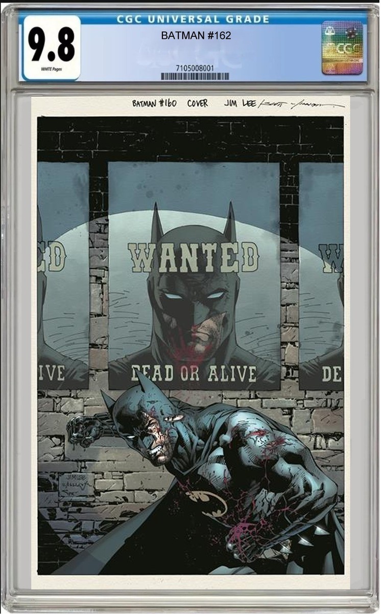 BATMAN #162 CVR A JIM LEE CGC 9.8 NM PRESALE 9/17 | eBay