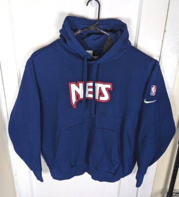 NBA 75th Anniversary Nike Courtside Hoodie XL Nets Brooklyn Fleece