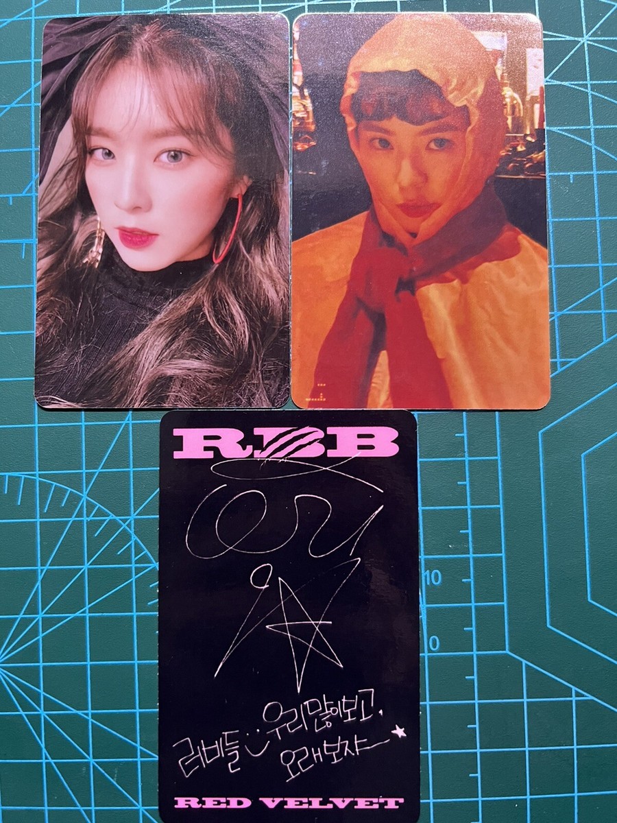 Irene photocard RBB red velvet fan made card red velvet | eBay
