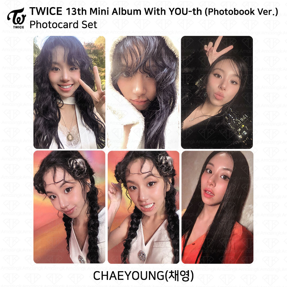 TWICE 13th Mini Album With YOU-th Youth Official Photocard Full