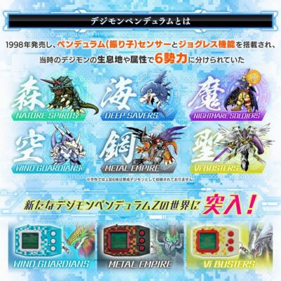 NEW Bandai Digimon Pendulum Z II WIND GUARDIANS & METAL EMPIRE