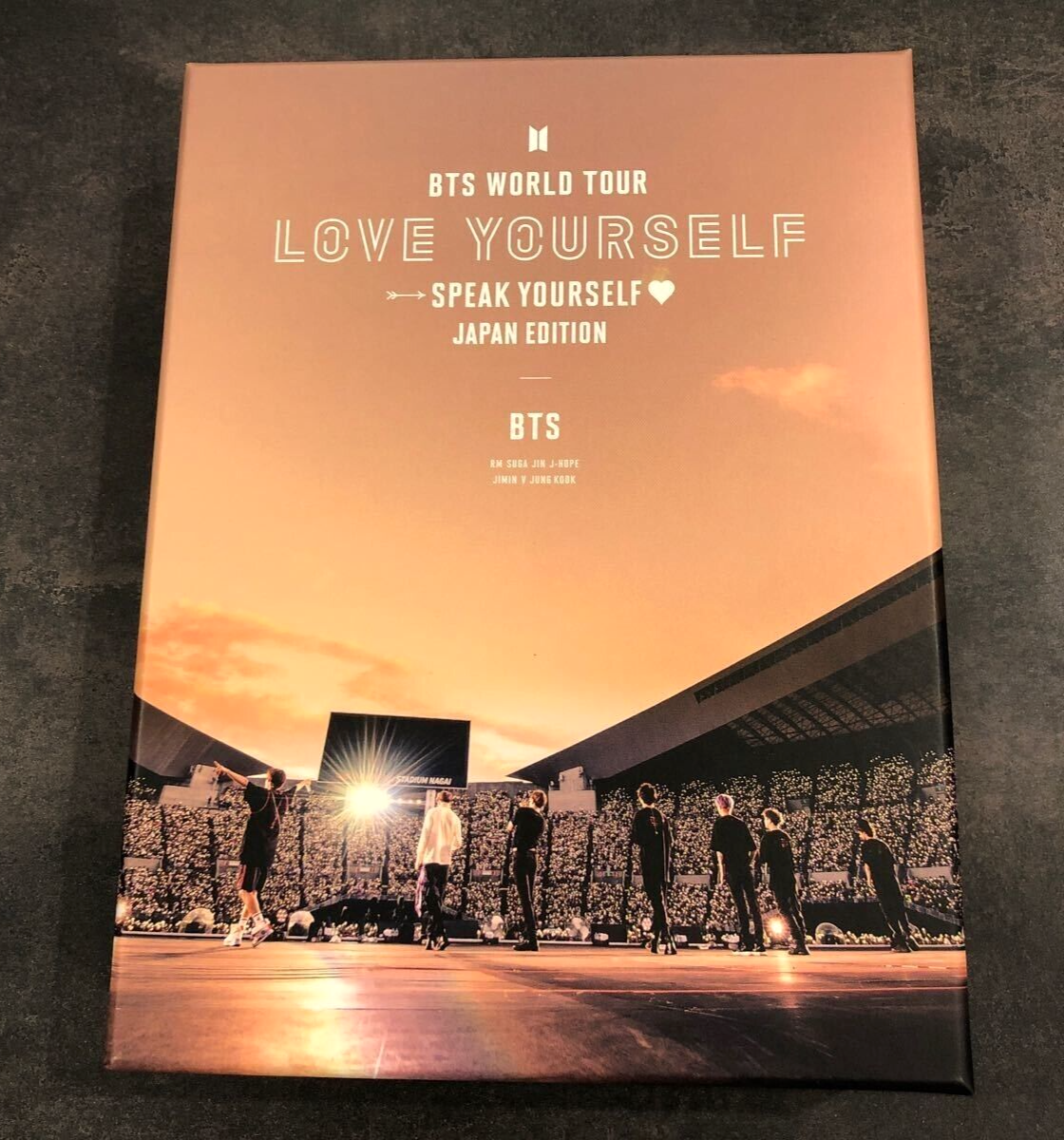 BTS WORLD TOUR LOVE YOURSELF SPEAK YOURSELF JAPAN EDITION First