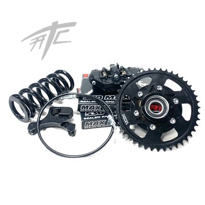 360 FAT TIRE KIT BLACK & BLUE SWITCHBACK BLACK ARM 12-22 KAWASAKI
