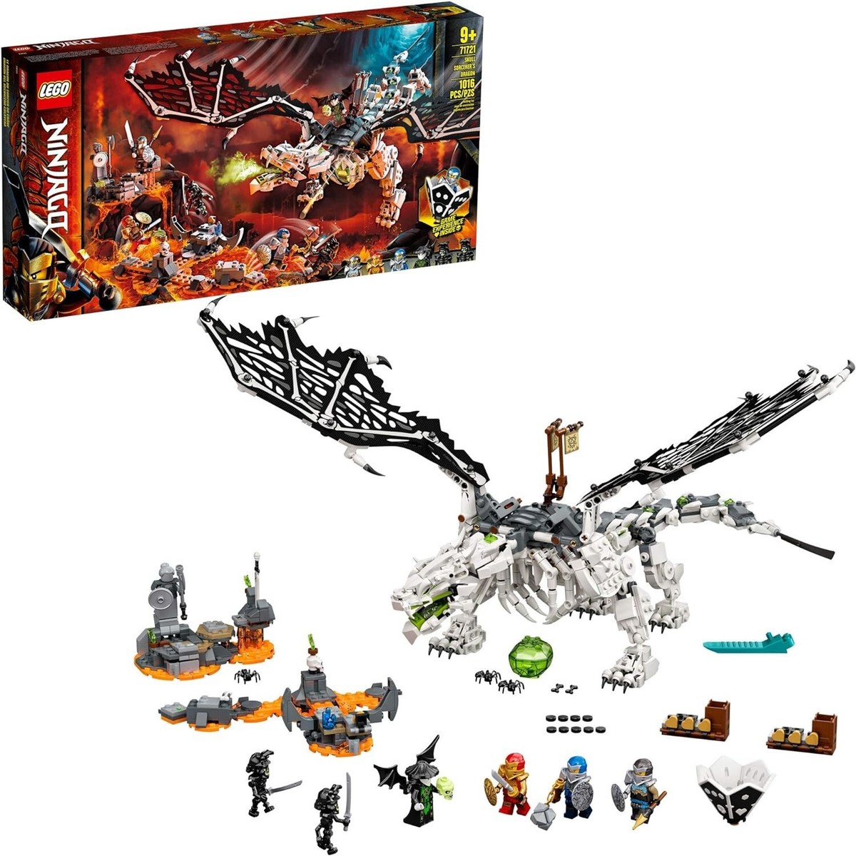 LEGO 71721 NINJAGO: Skull Sorcerer's Dragon (71721) 673419318273| eBay