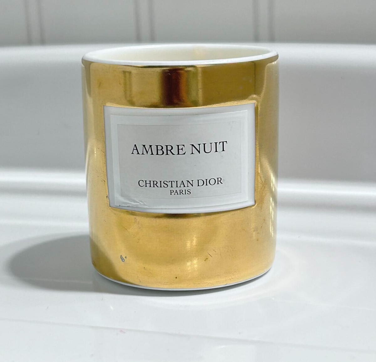 New Christian Dior Ambre Nuit Scented Candle Mini size 85 g/3 oz