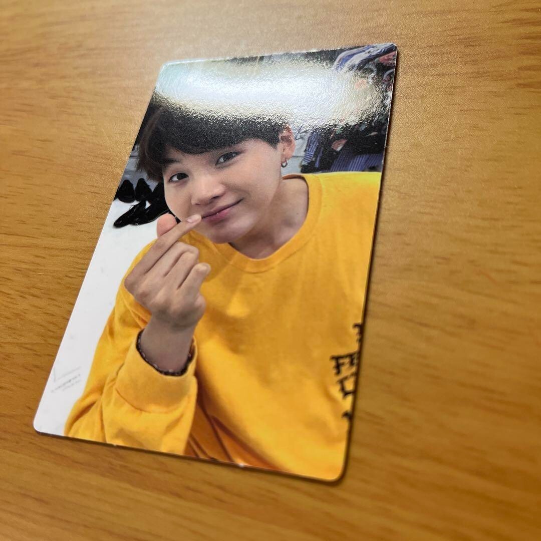 card only】Official BTS memories of 2017 Blu-ray ver. SUGA