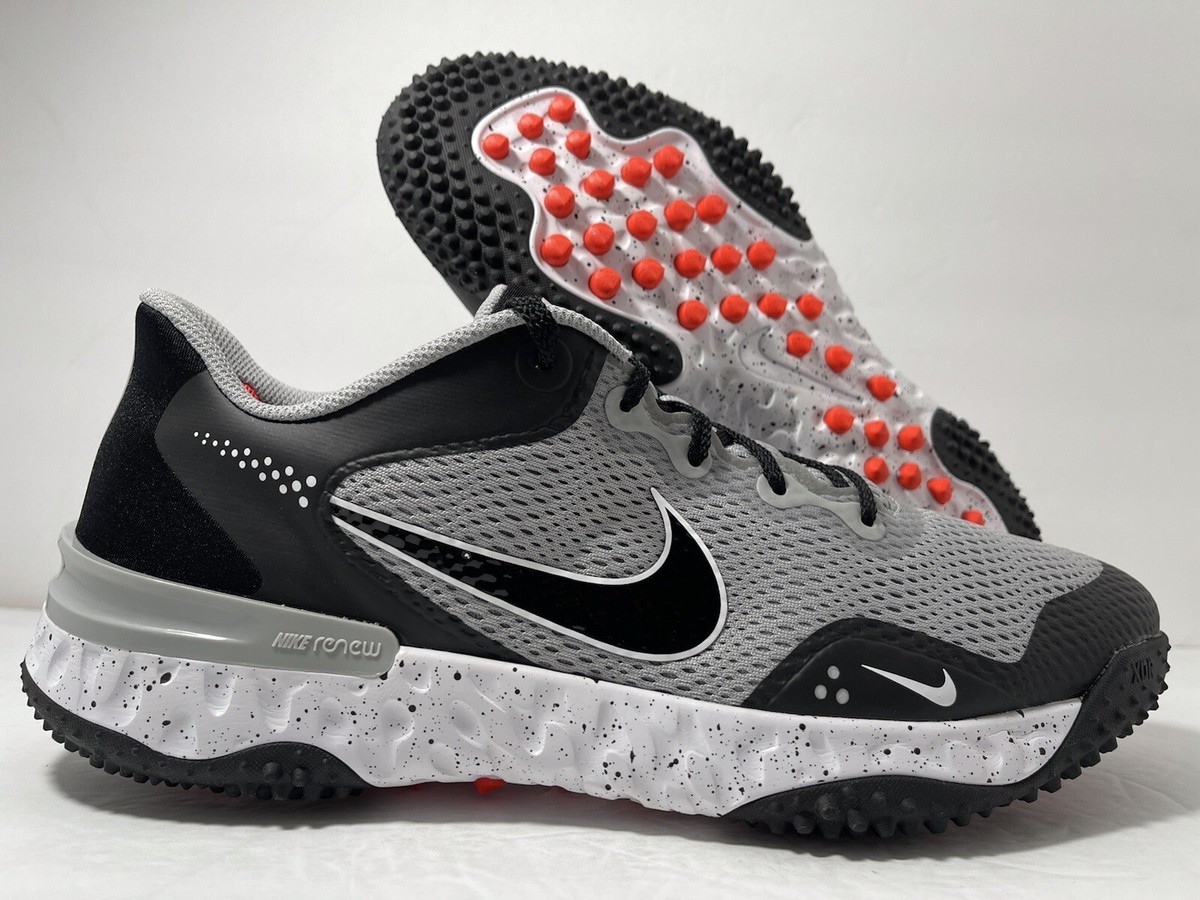 New Nike Alpha Huarache Elite 3 Turf Smoke Grey Black Sizes 6-13