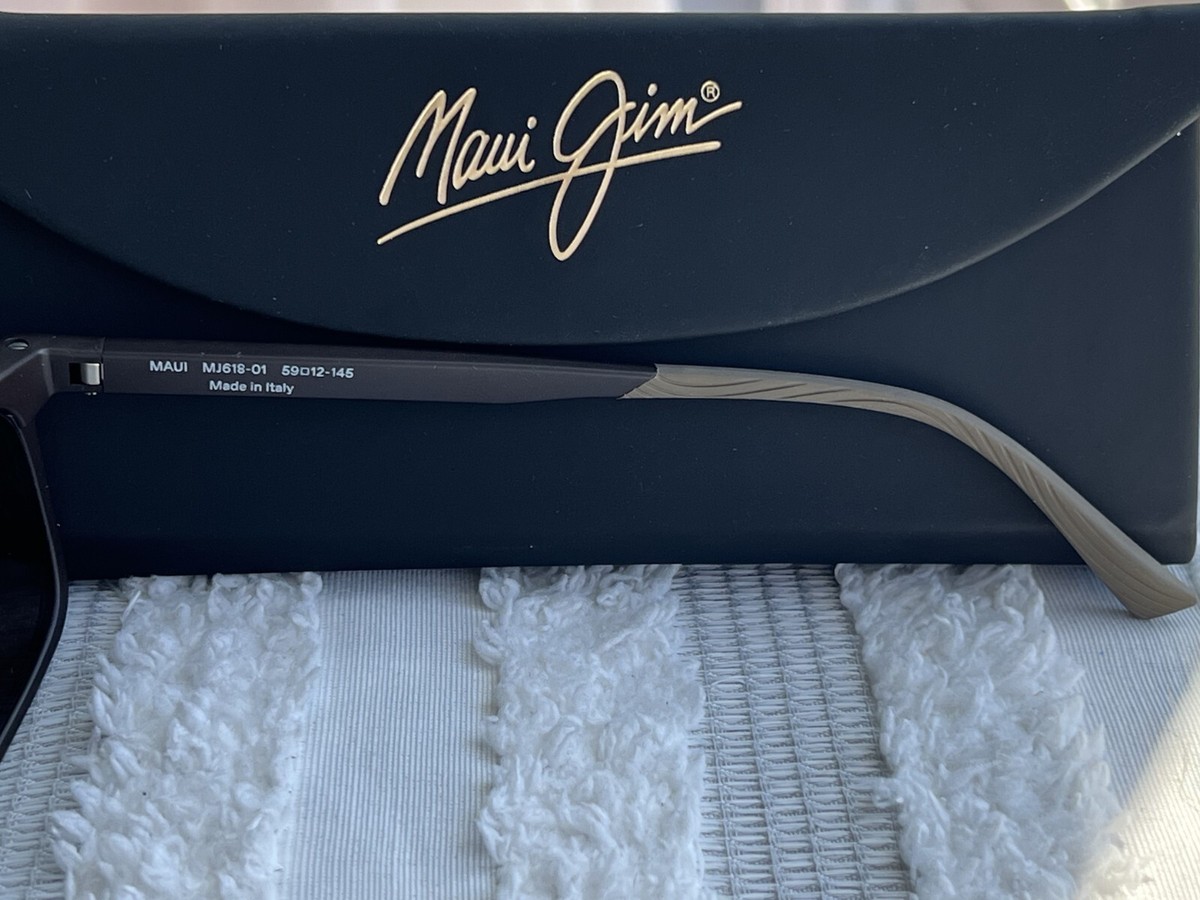 Maui Jim Pulama MJ 618 01 Matte Brown Frame HCL Bronze Polarized