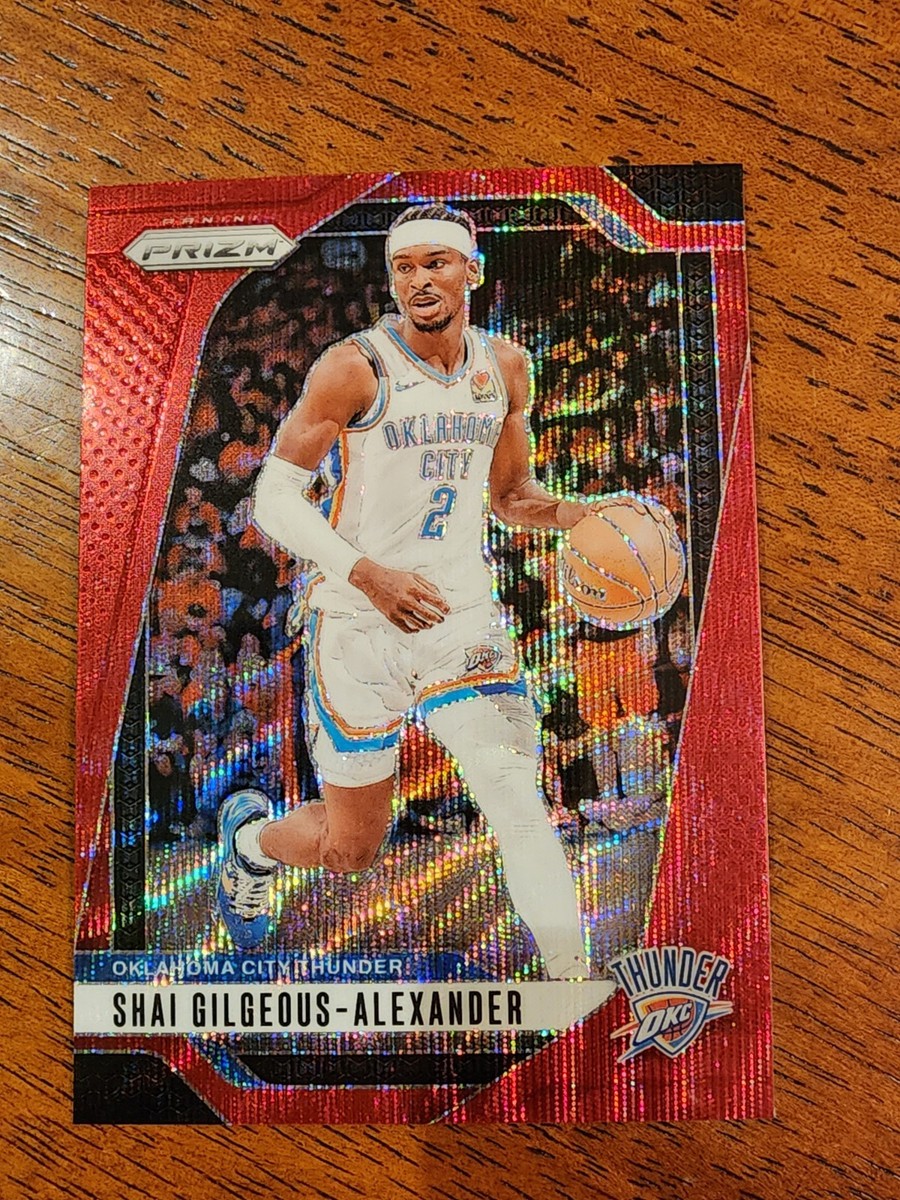 Shai Gilgeous-Alexander 2024-25 Prizm #113 Red Wave Prizm | eBay