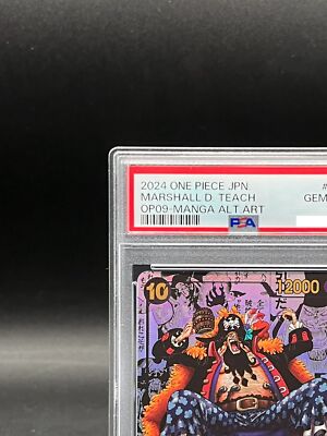 PSA 10 Teach OP09-093 Manga Alt Art Emperors in the New World ONE