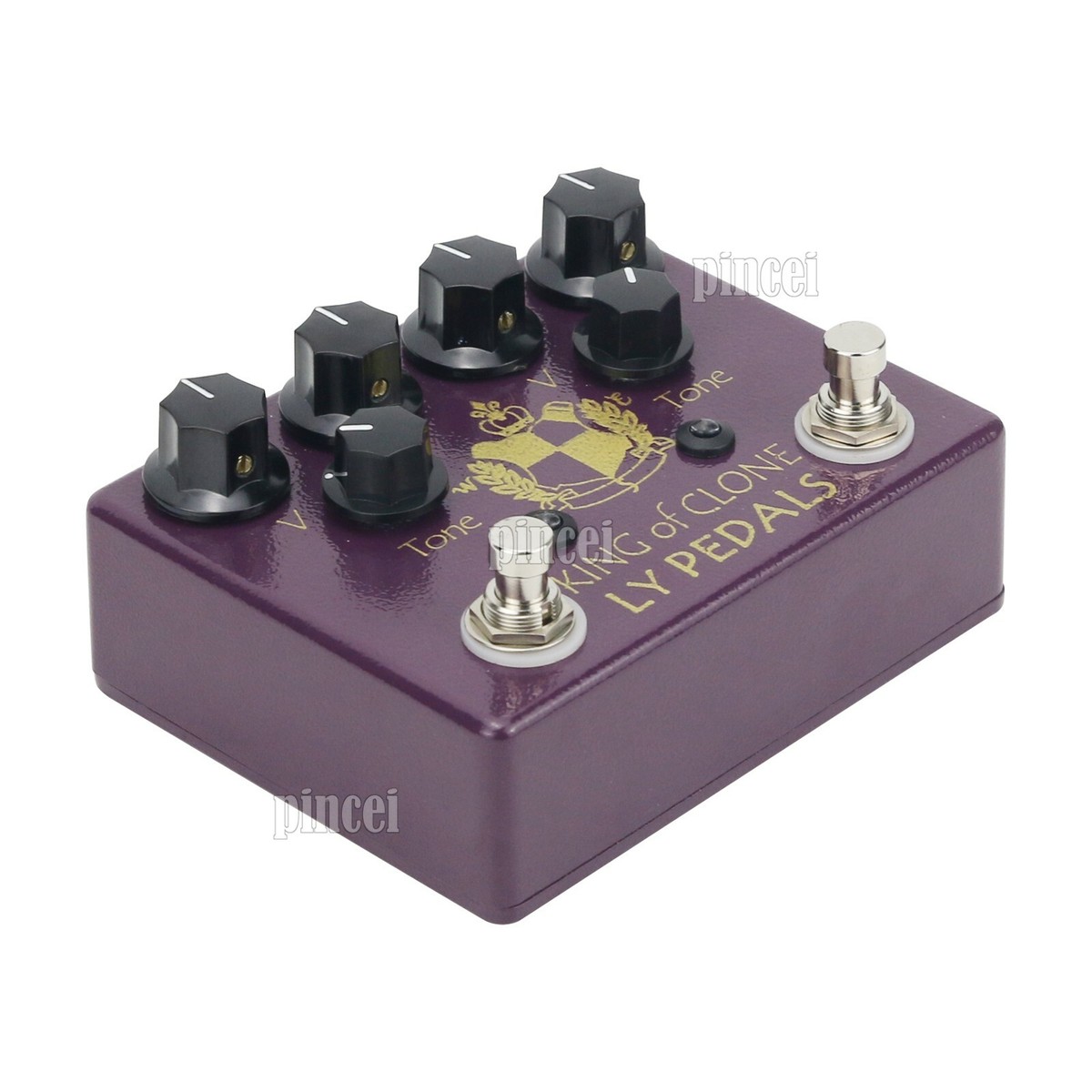 LY-ROCK Handmade Overdrive Pedal Guitar Pedal For KING Of TONE V4
