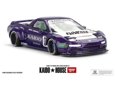 Kaido House x Mini GT 1:64 Honda NSX Kaido Racing V2 Purple