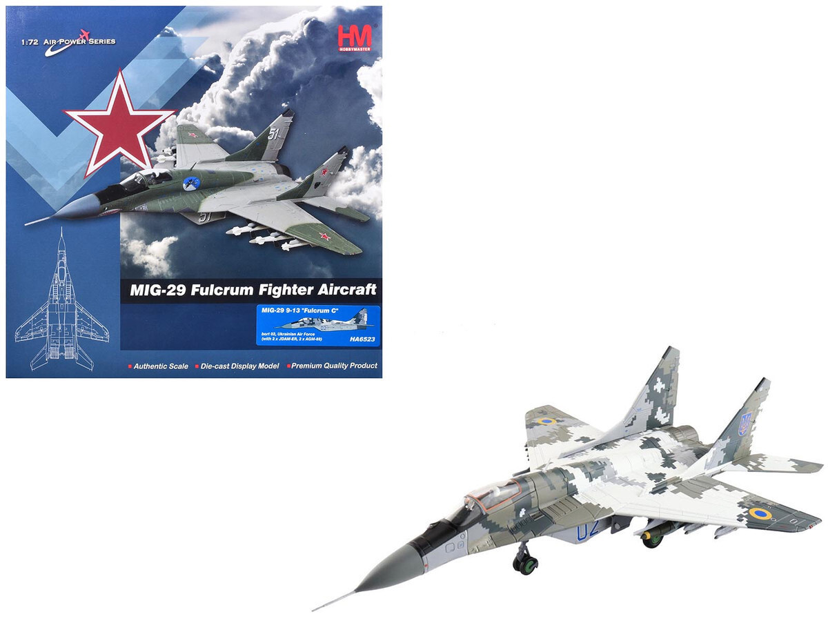 Hobby Master Mikoyan MIG-29 Fulcrum-C Aircraft 