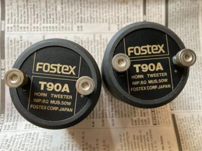 Fostex T90A Pair Horn Super Tweeter 8Ω High End Ring Radia Work