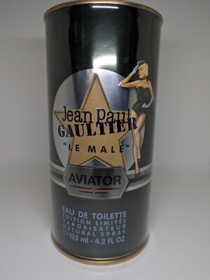 JEAN PAUL GAULTIER LE MALE AVIATOR EDT 4.2oz-125mL Discontinued