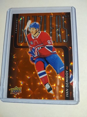2025-26 Upper Deck Ivan Demidov Dazzlers Orange | eBay