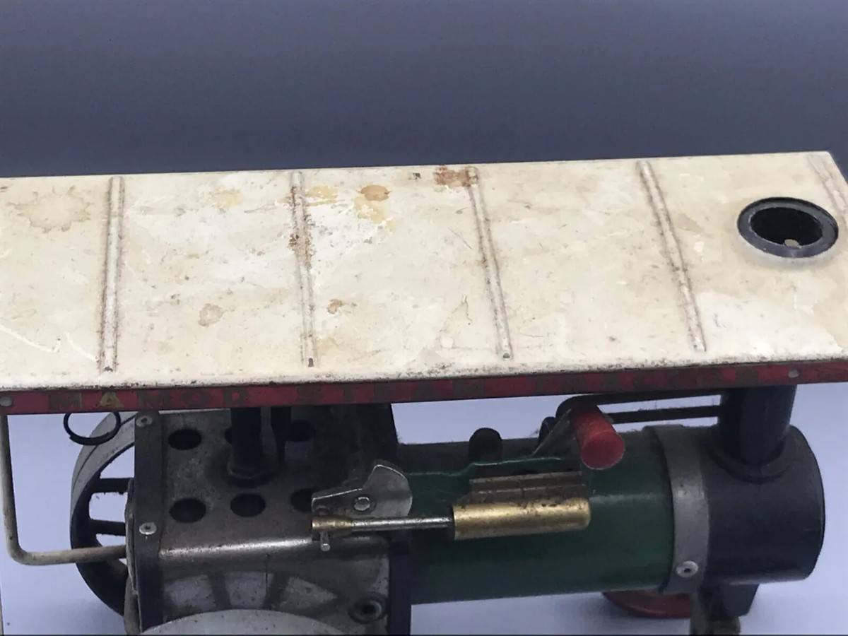 Vintage Mamod Steam Tractor Model – For Restoration – 10″ Long
