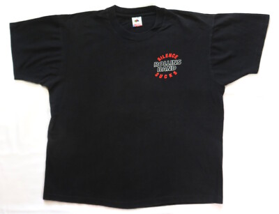 Rollins Band Vintage T Shirt 1992 Summer Tour Silence Sucks Henry