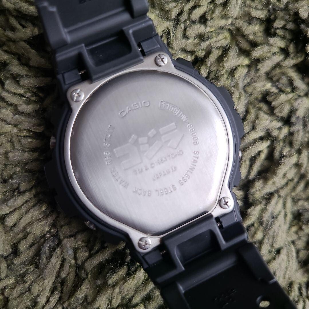 CASIO G SHOCK DW6600 GODZILLA Limited Edition TOHO Model Rare