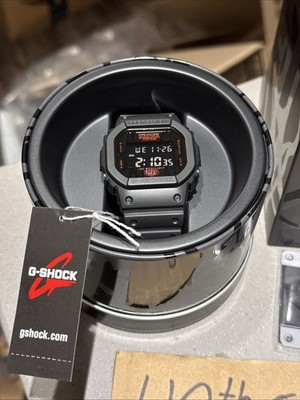 STRANGER THINGS CASIO G-SHOCK DW-5600STT-1 Netflix 2025 USA IN
