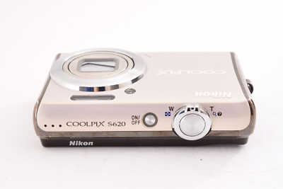 Nikon COOLPIX S620 silver 12.2MP Digital Camera NM- from Japan SB