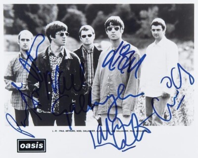 REPRINT - OASIS Liam & Noel Gallagher Autographed Signed 8 x 10