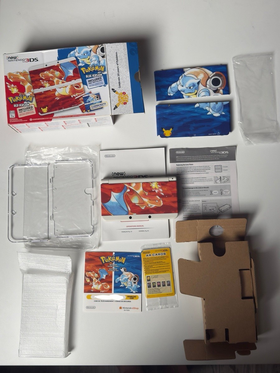 New Nintendo 3DS Pokemon 20th Anniversary Edition | DUAL IPS