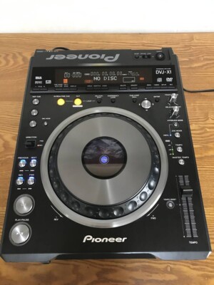 Pioneer DVJ-X1 DVD CDJ Turntable Video DJ VJ Deck Player Confirmed