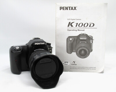 Pentax K100D DSLR DIGITAL CAMERA w/ SMC Pentax-DA 18-55mm Lens w