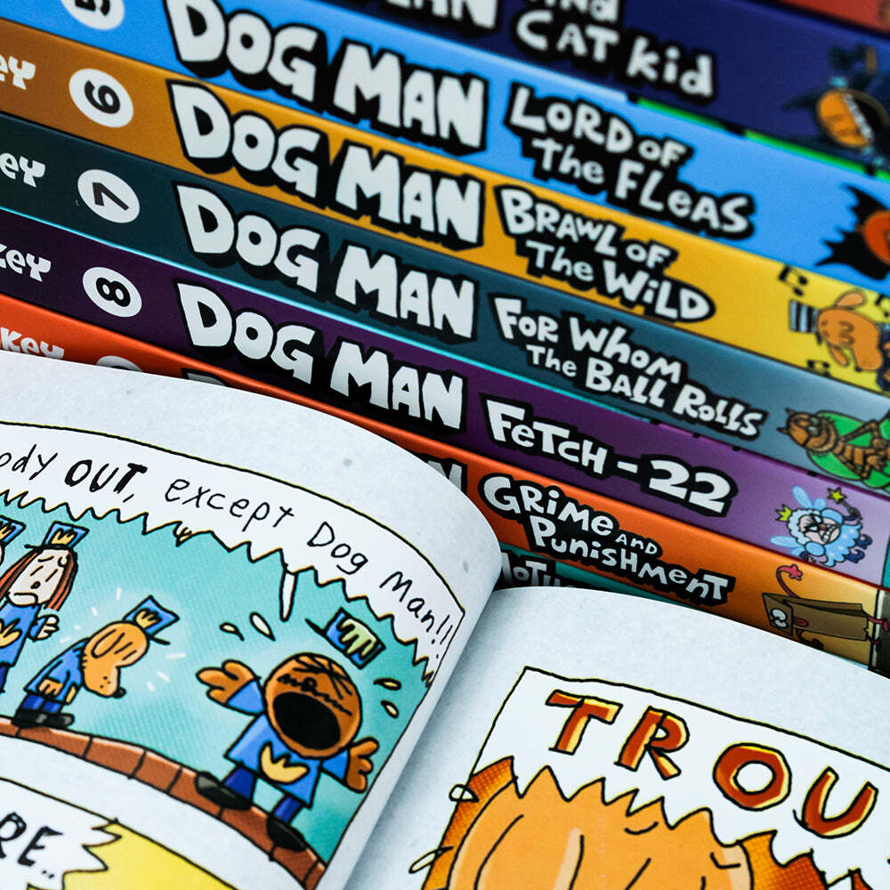 子供向け洋書】Dog Man 10巻セット Dav Pilkey Adventures of Dog Man