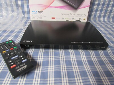 Sony BDP-S190 Blu-Ray DVD Player. FAST FREE PRIORITY MAIL SHIPPING