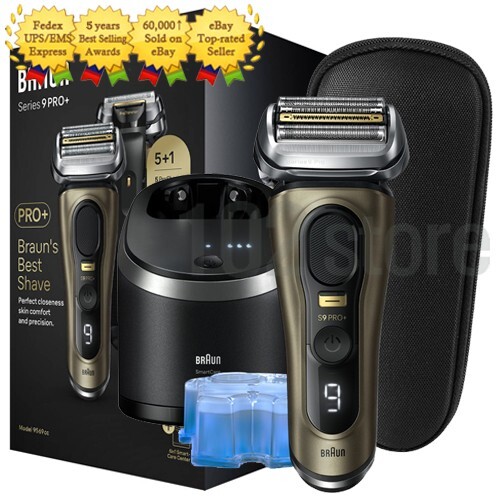 Braun Series 9 Pro+ 9569cc Electric Shaver Cordless Wet & Dry _No